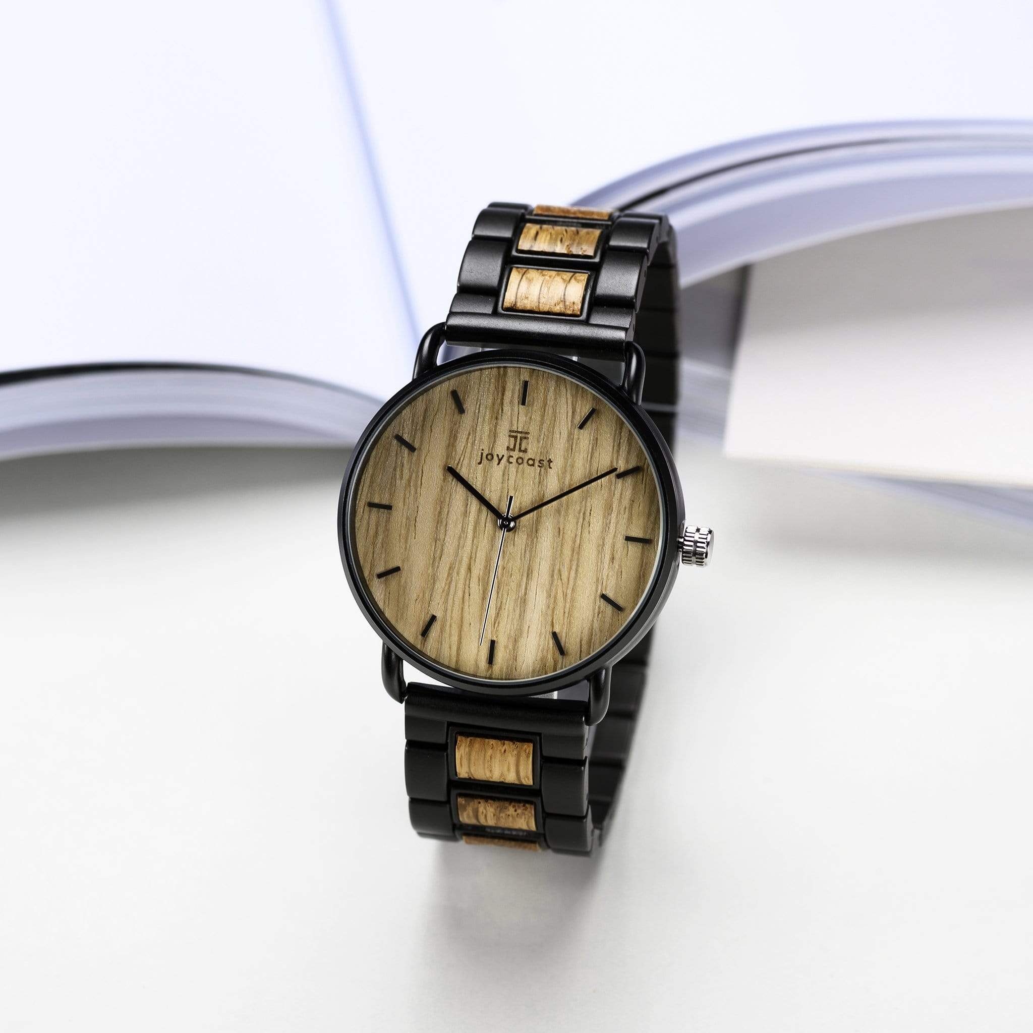 "Owen" | Zebra Wood & Stainless Steel - Joycoast