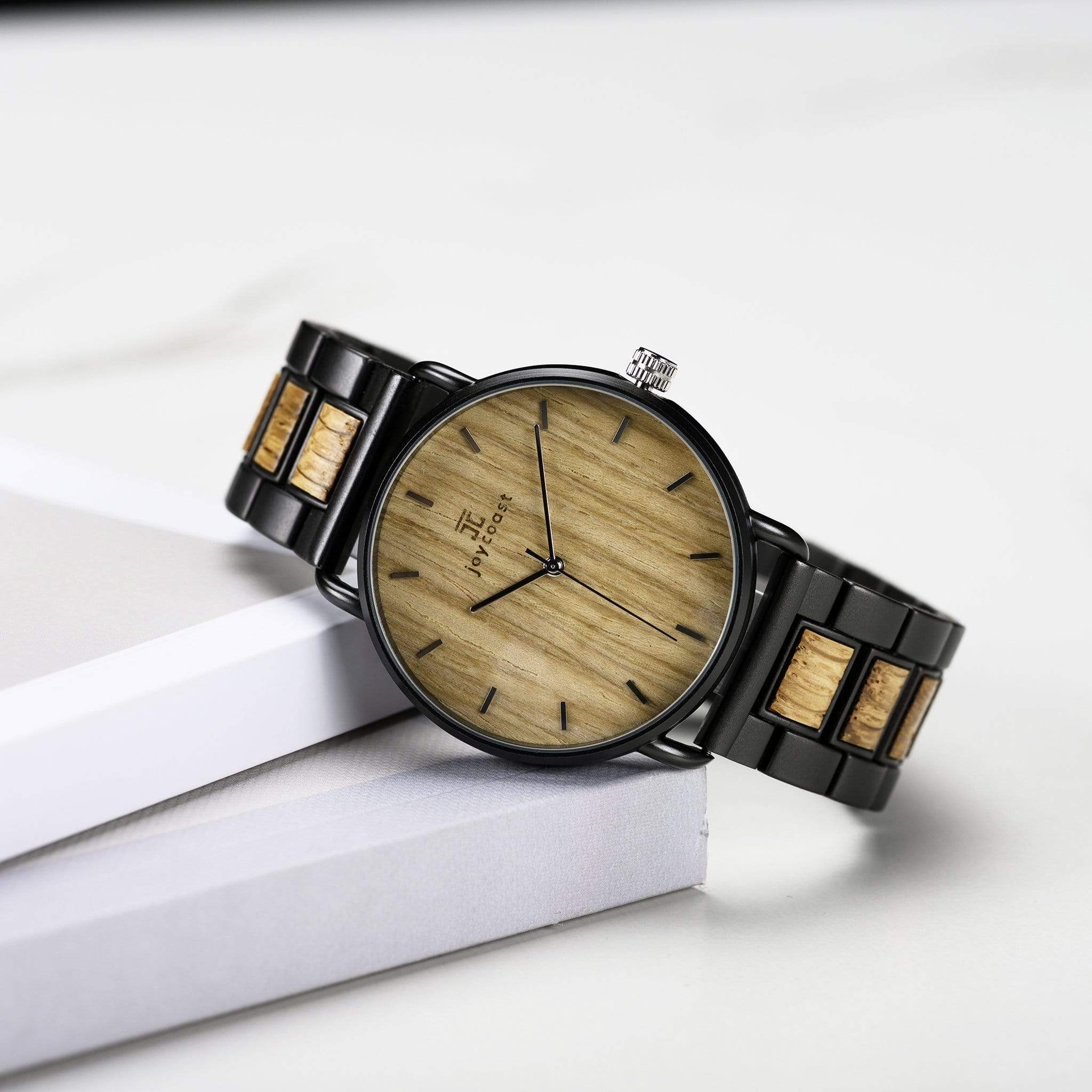 "Owen" | Zebra Wood & Stainless Steel - Joycoast