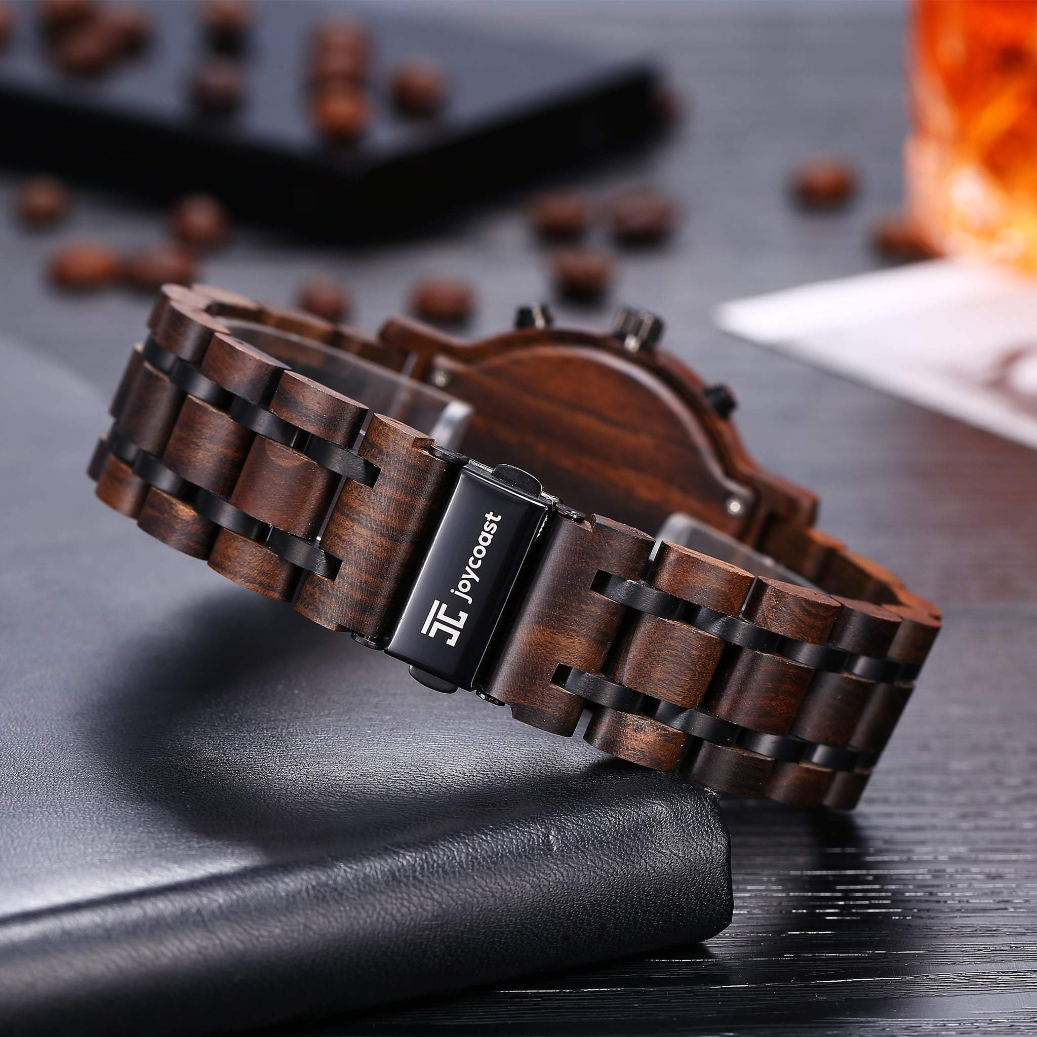 "Hemisphere" | Dark Sandalwood Chronograph - Joycoast