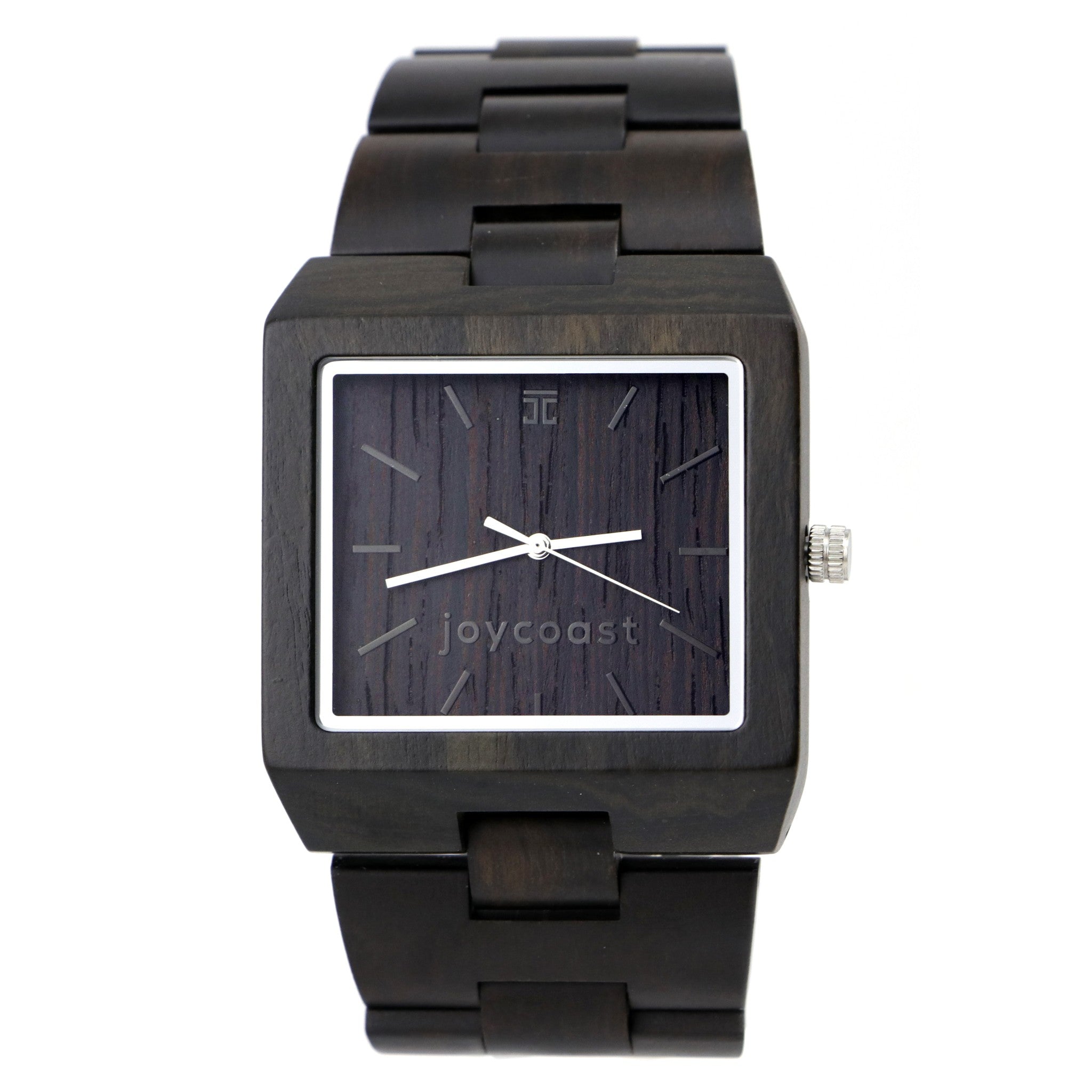 "Bsquare" | Square Wooden Watch - Joycoast