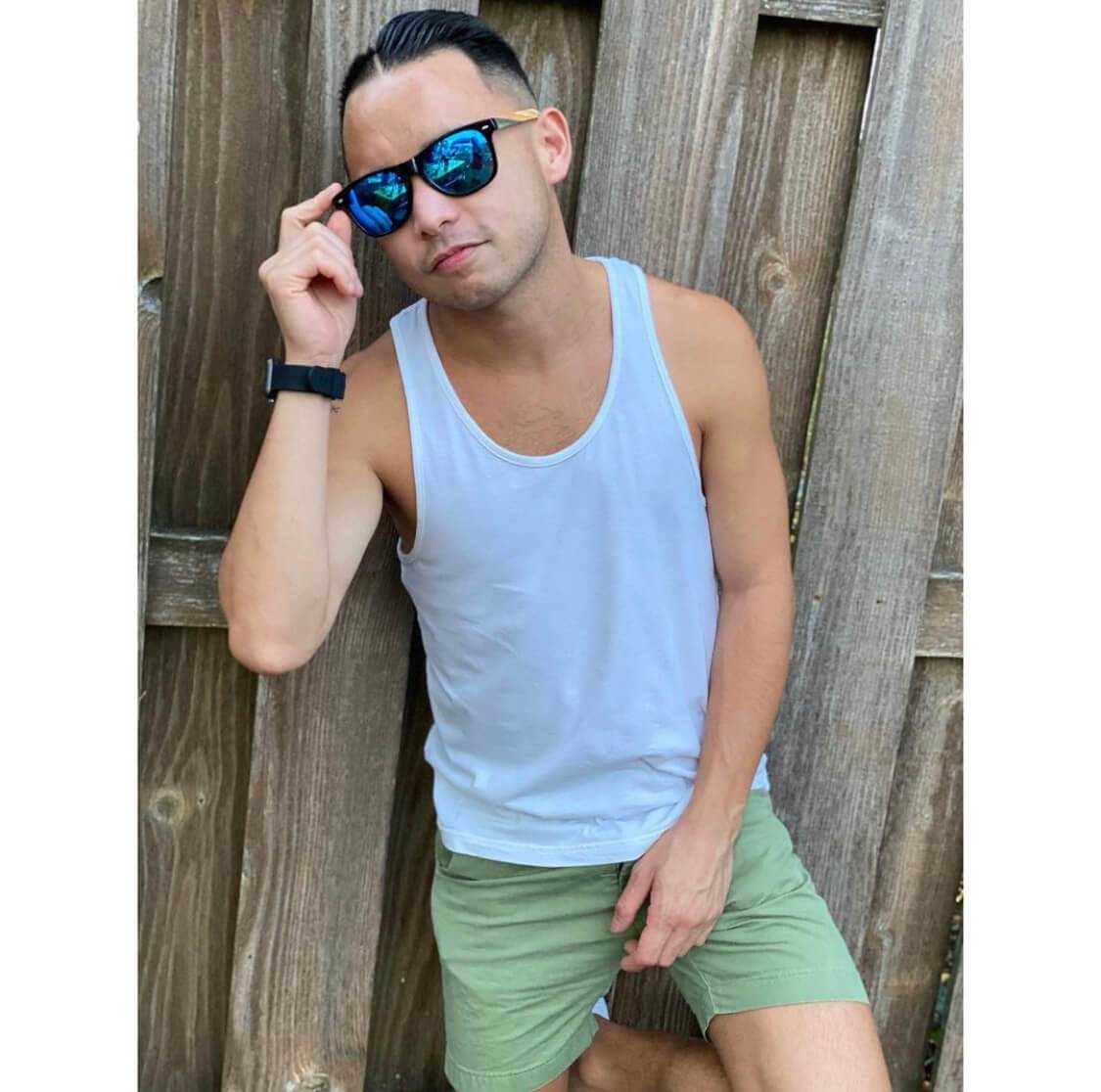 "FruitLoops" | Bamboo Wood Sunglasses - Joycoast
