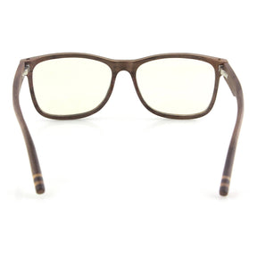 "Sierra" | Walnut Blue Light Glasses - Joycoast