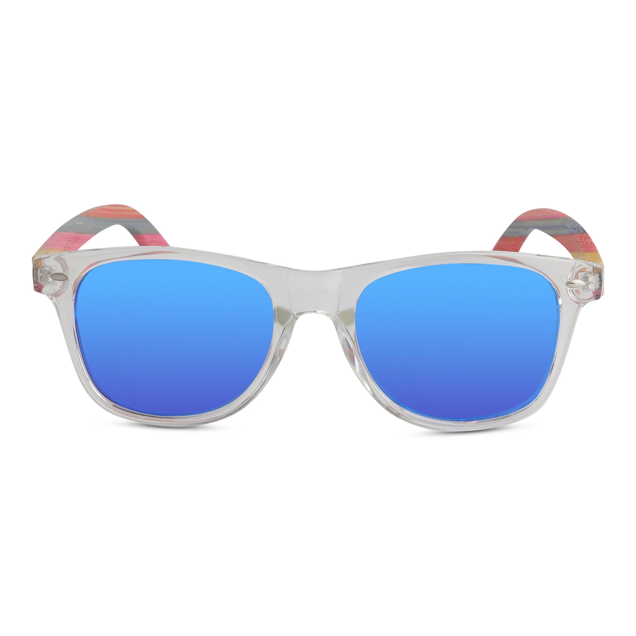 "FruitLoops" | Bamboo Wood Sunglasses - Joycoast