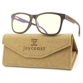 "Sierra" | Walnut Blue Light Glasses - Joycoast