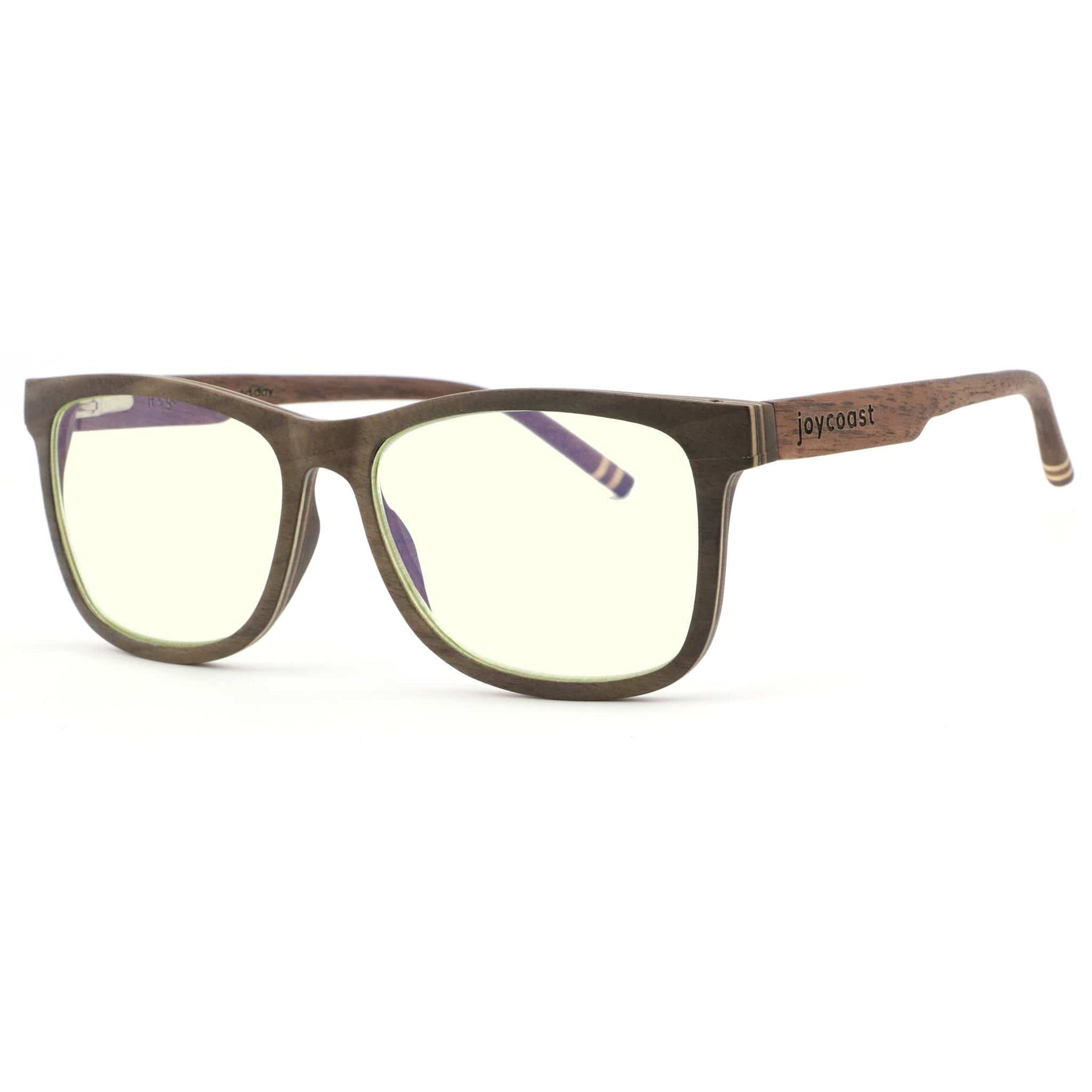 "Sierra" | Walnut Blue Light Glasses - Joycoast