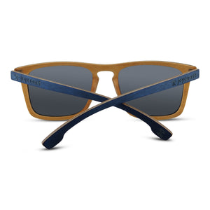 "Blu" | Maple Wood Waypoint Sunglasses - Joycoast
