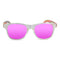 Clear Frame, Pink Lenses