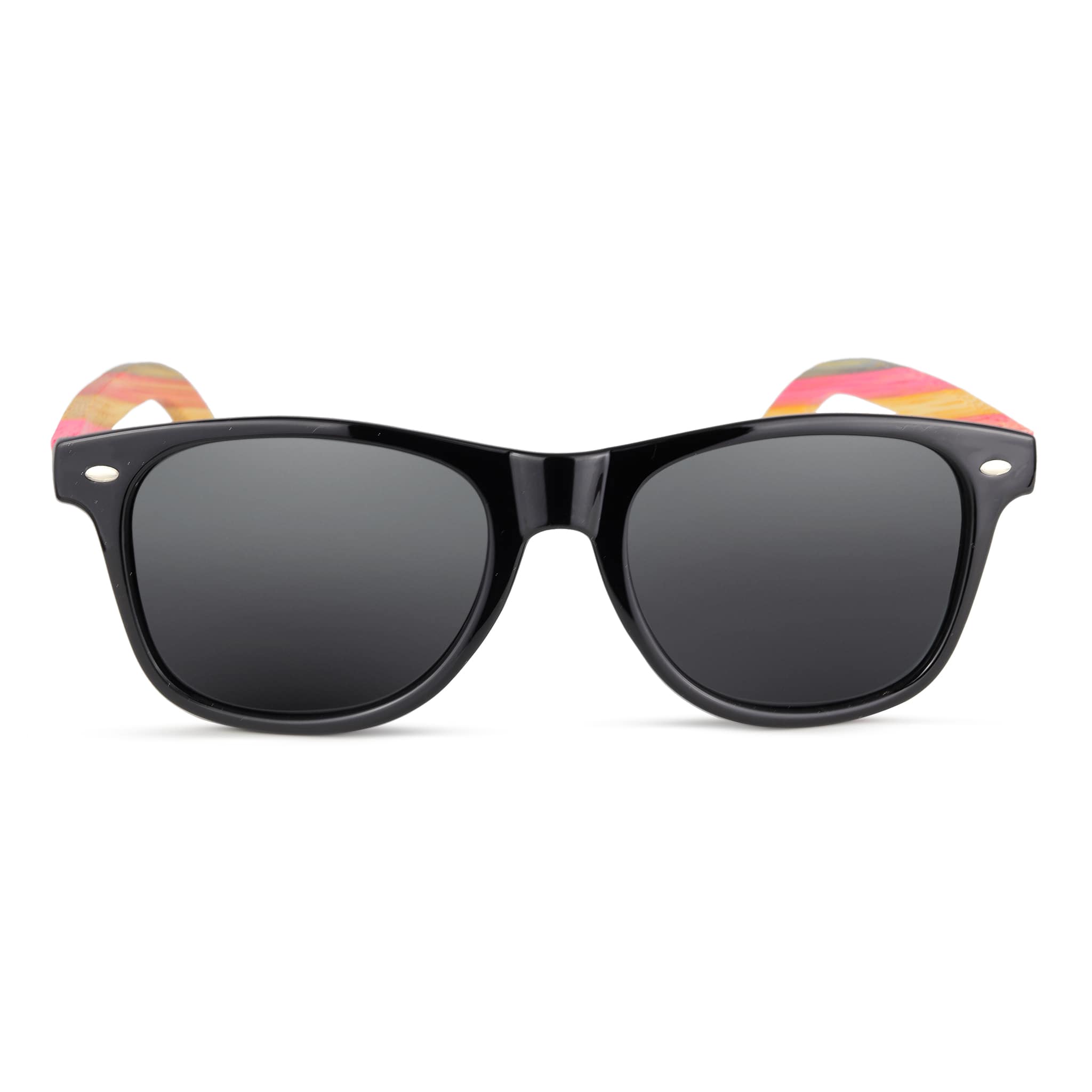 "FruitLoops" | Bamboo Wood Sunglasses - Joycoast