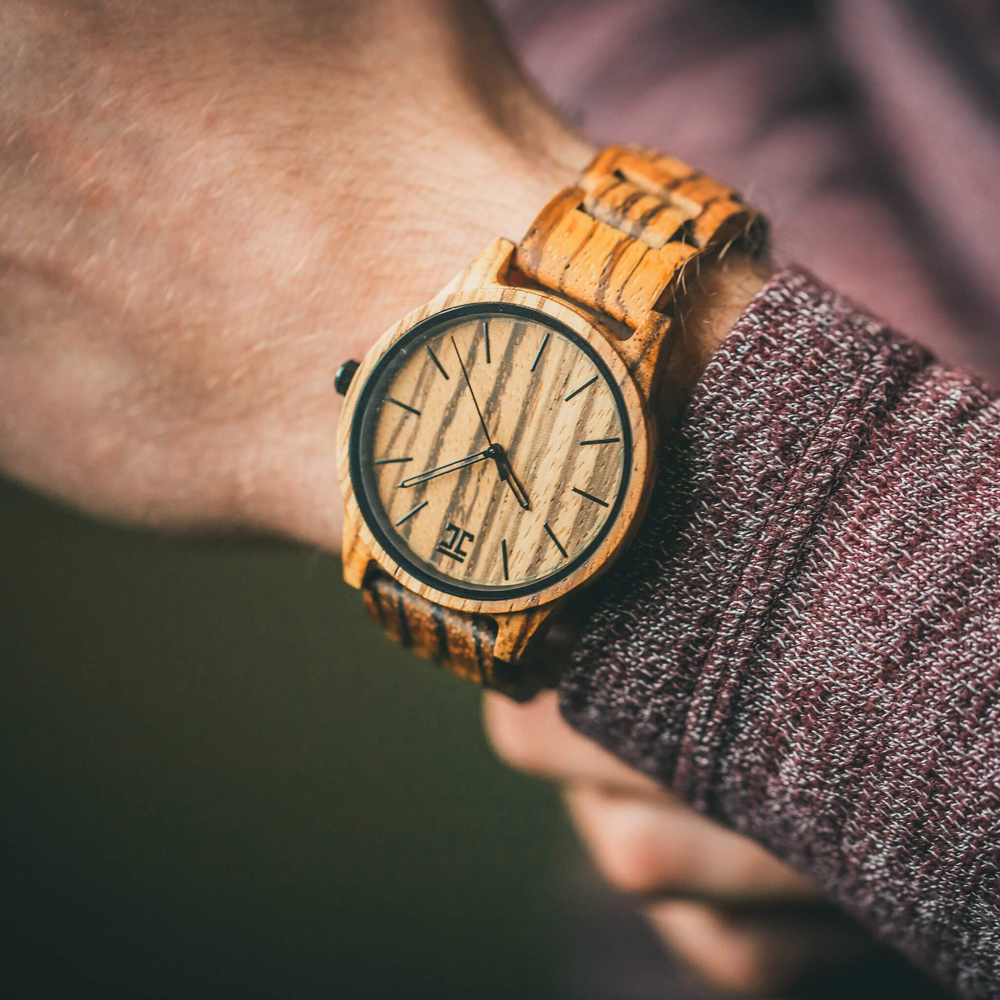 "Zebby" | Zebra Wood Watch - Joycoast