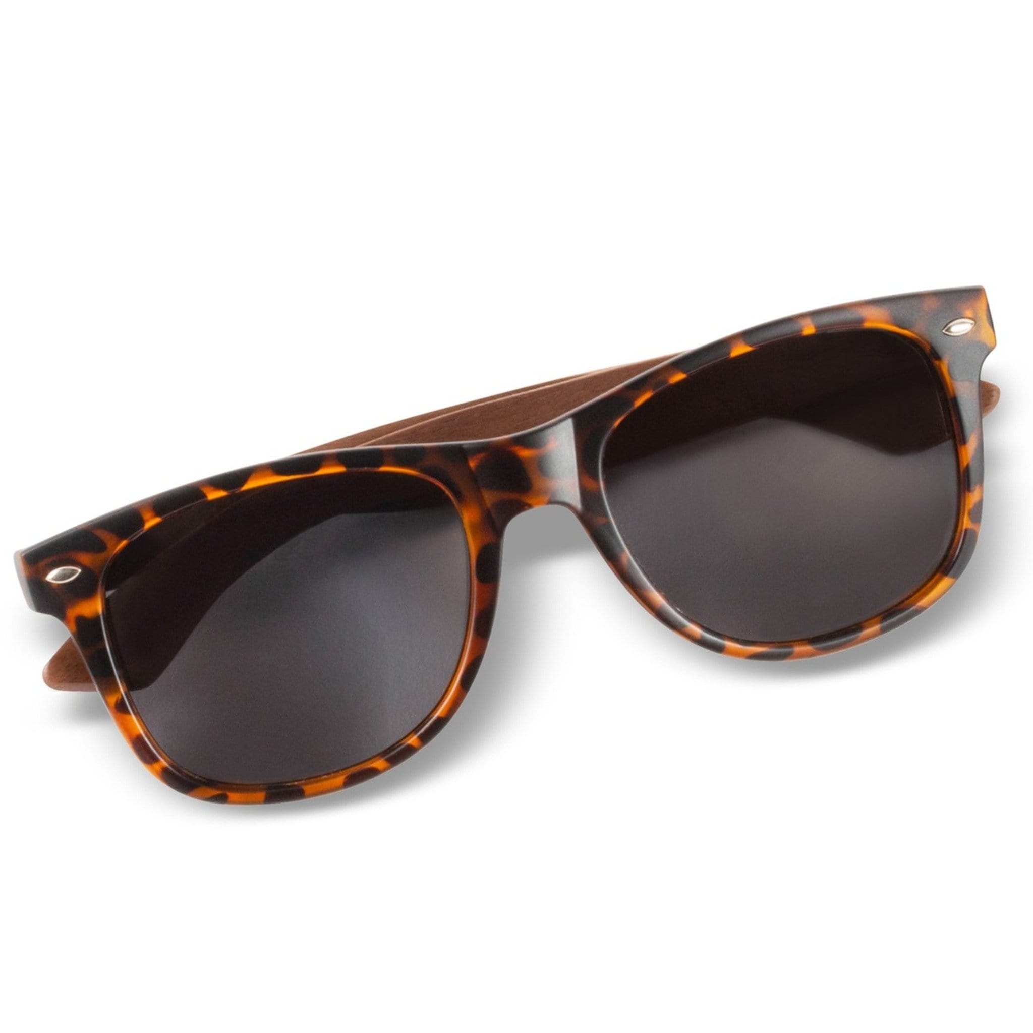 "Leonardo" | Matte Tortoise & Walnut Sunglasses - Joycoast