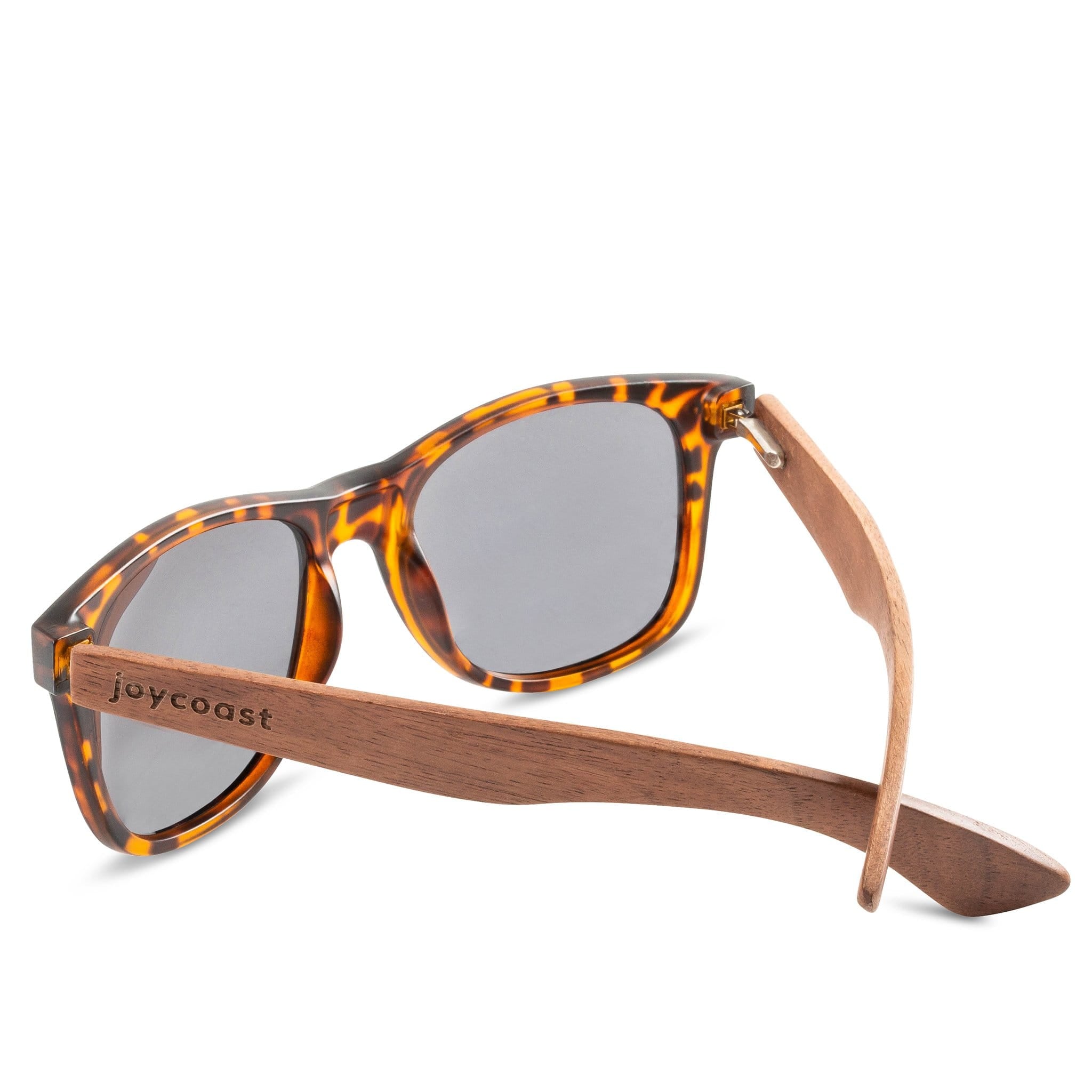 "Leonardo" | Matte Tortoise & Walnut Sunglasses - Joycoast