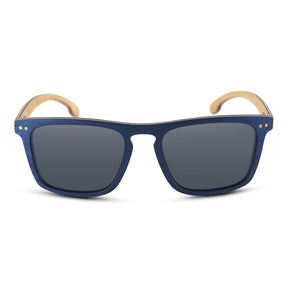 "Blu" | Maple Wood Waypoint Sunglasses - Joycoast
