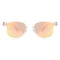 Clear Frame, Rose Gold Lens