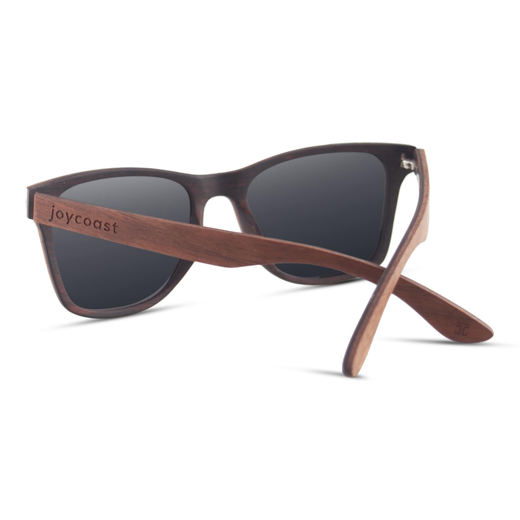 "Faded" | Ebony & Walnut Wooden Sunglasses - Joycoast