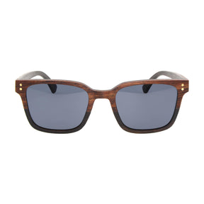 "Bodhi" | Walnut & Ebony Wooden Sunglasses - Joycoast