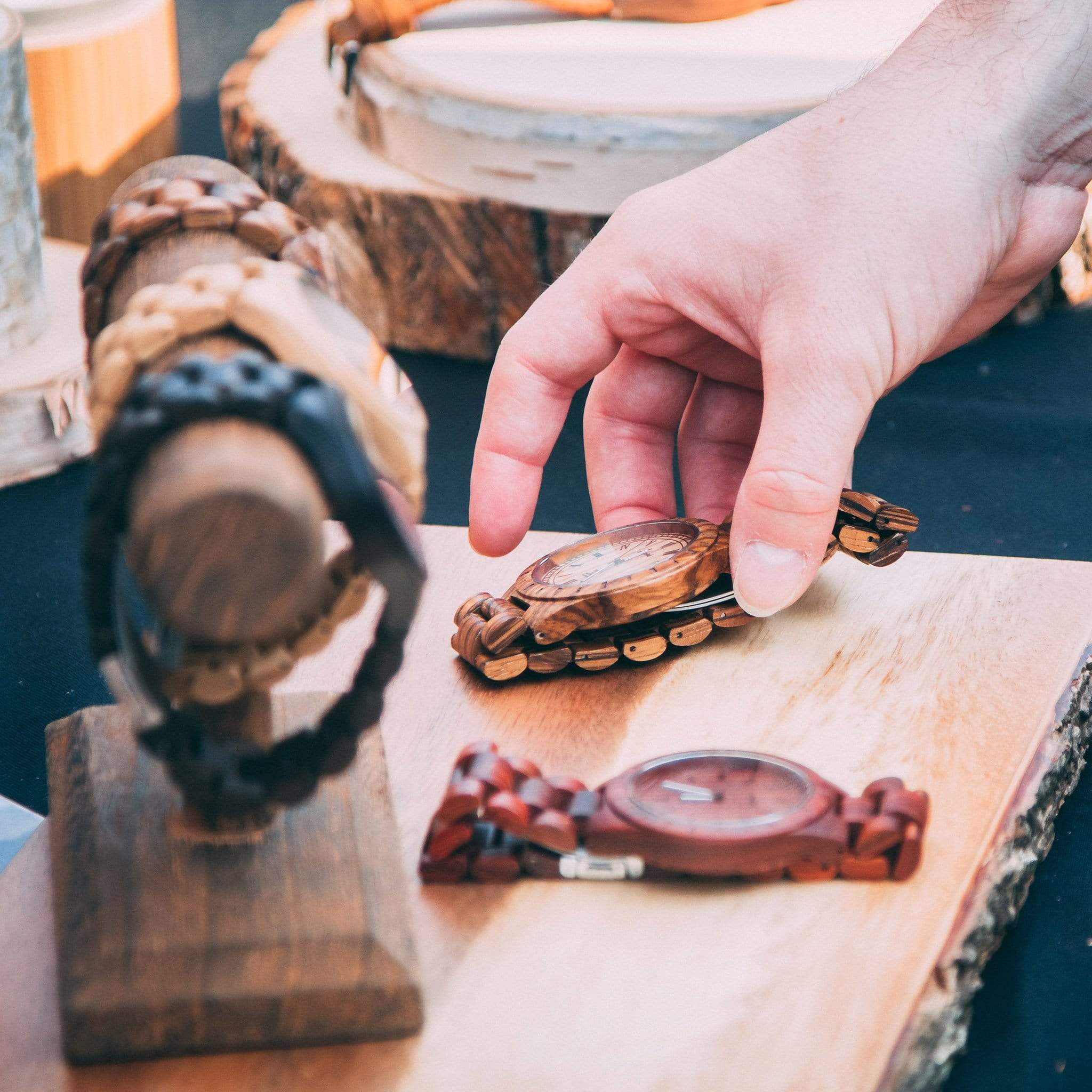 “Zebra Max” | African Zebrano Wood Watch - Joycoast